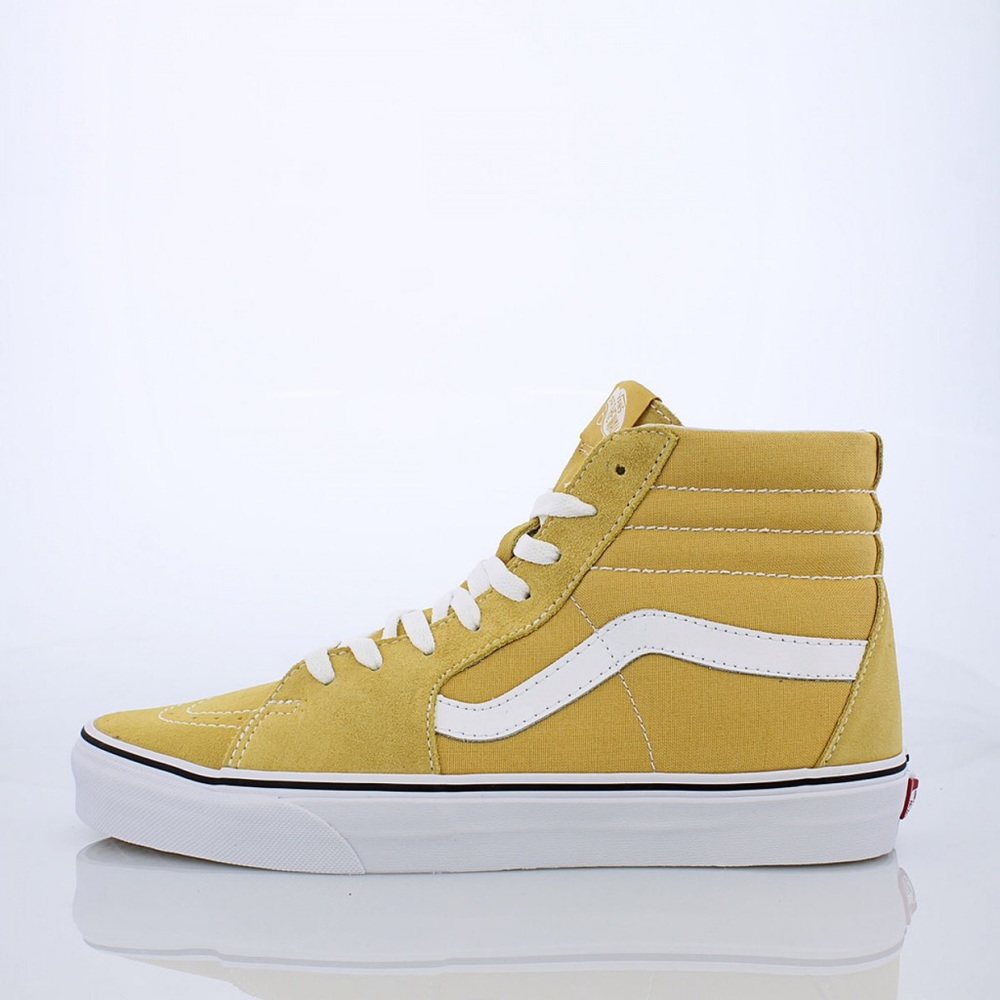 Yellow Vans SK8-HI